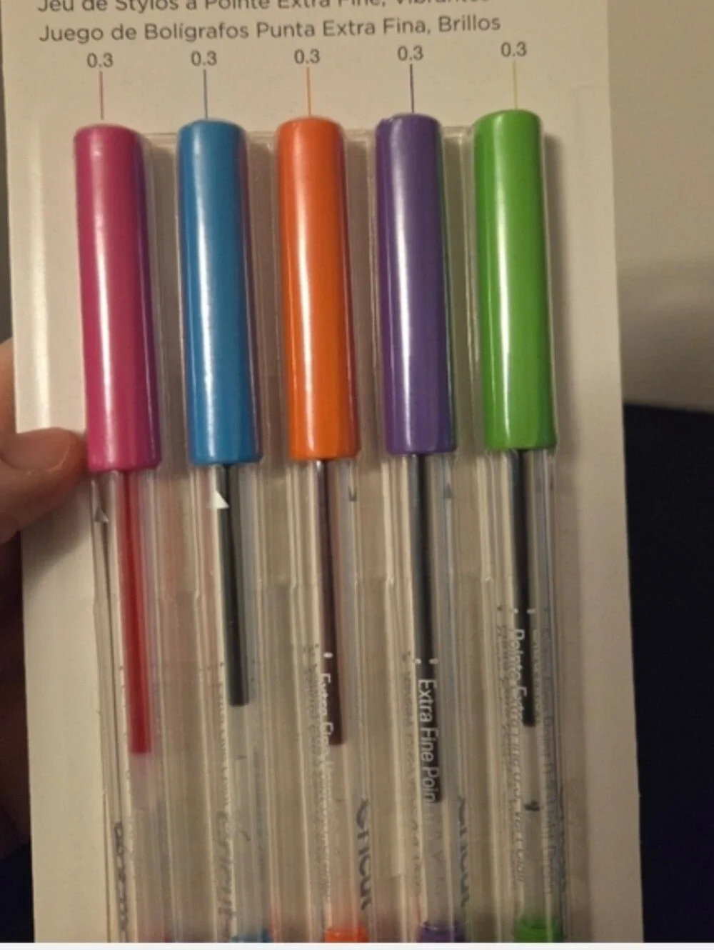 Cricut Pack Of 5 Pens NEW